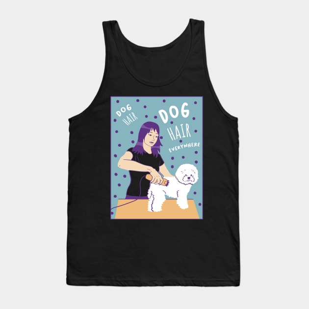 Dog Groomer Tank Top by Wlaurence